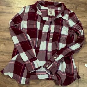 Barley worn flannel
